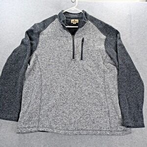 Woolrich  Sweater Pullover‎  Mens XLL/EEG Gray Warm Long Sleeves